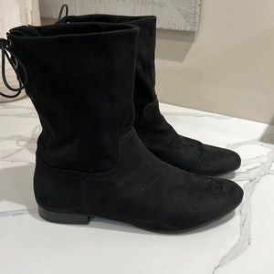 Size 11 Aldo faux suede boots